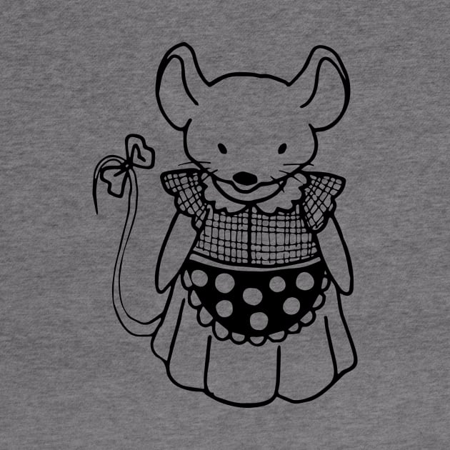 Cute Mouse In A Dress by swagmaven